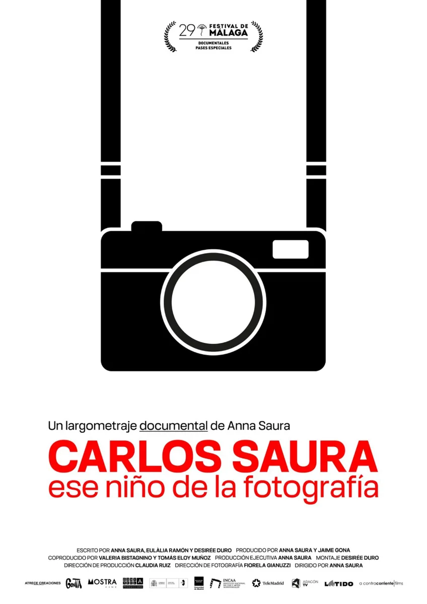 Poster de Carlos Saura, ese niño de la fotografía